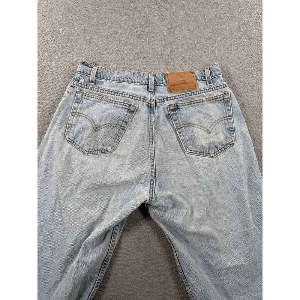 Vintage Levi's 560 Loose Fit Straight Leg Jeans Men 32x33 Distressed Grunge 1997